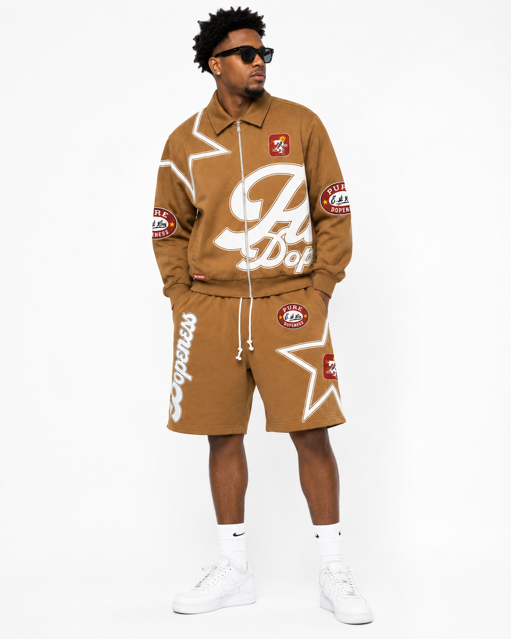 RICH SOIL Jacket & Shorts Set