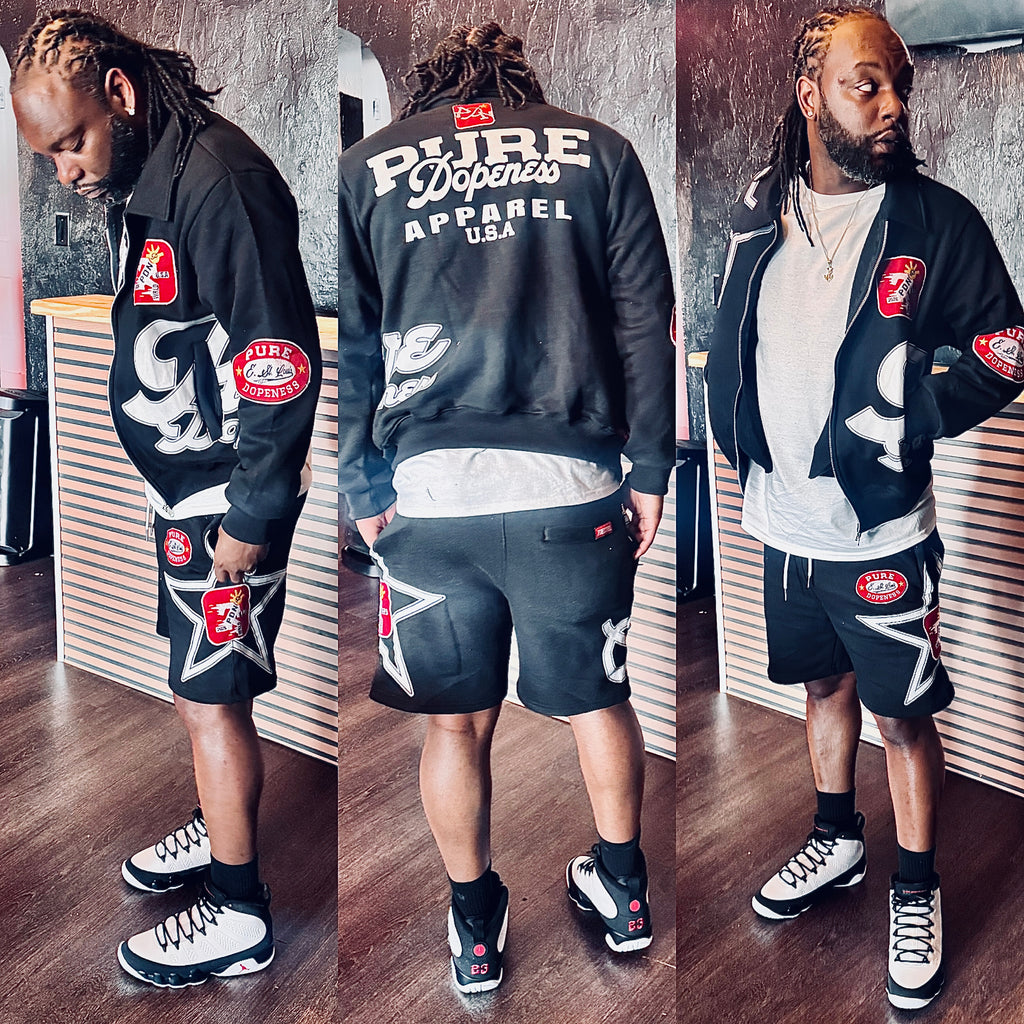 AFTER HOURS Jacket & Shorts Set