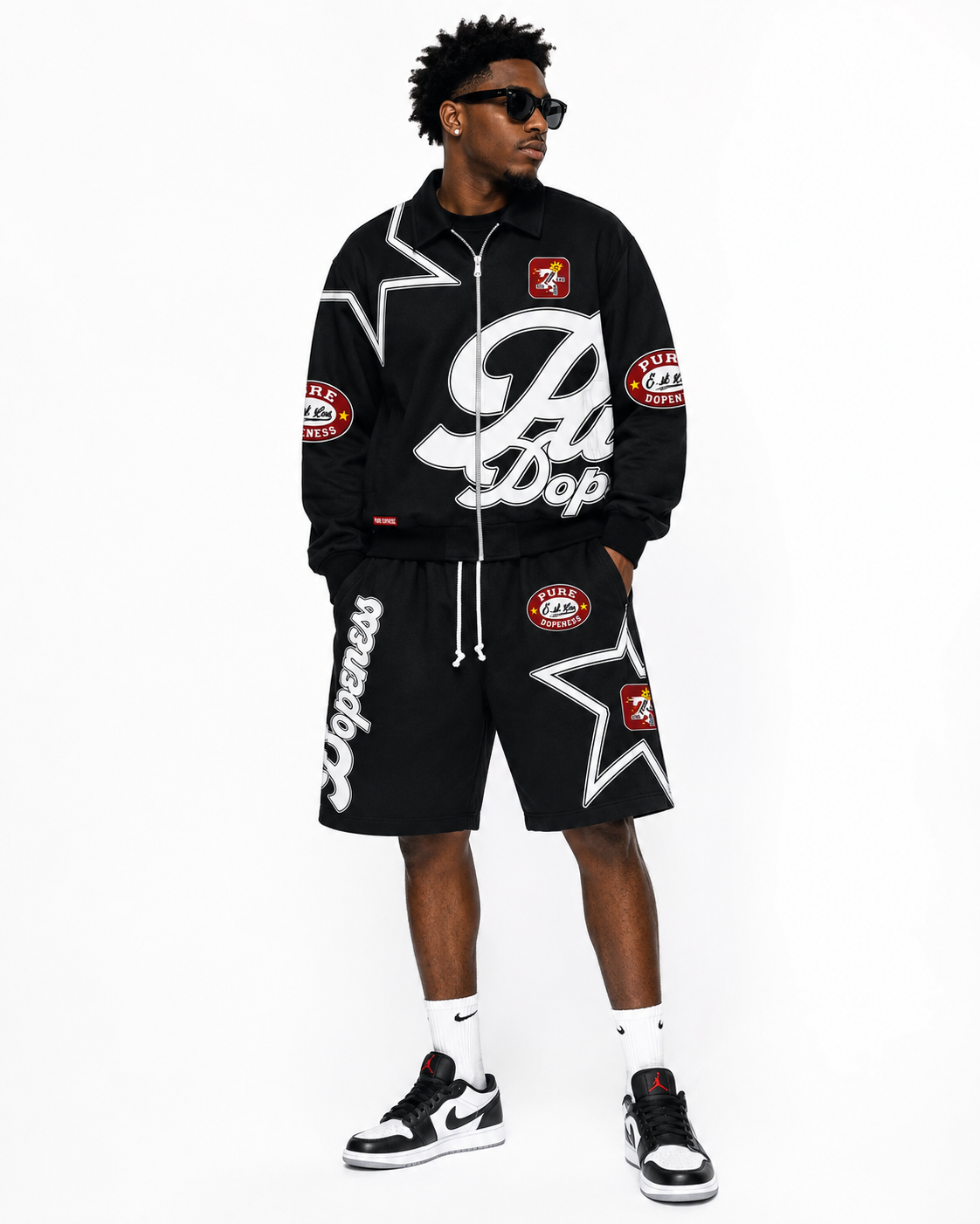 AFTER HOURS Jacket & Shorts Set