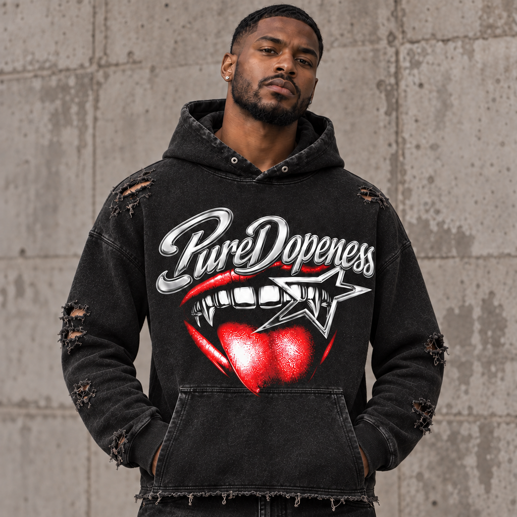 Rockstar Boxy Hoodie