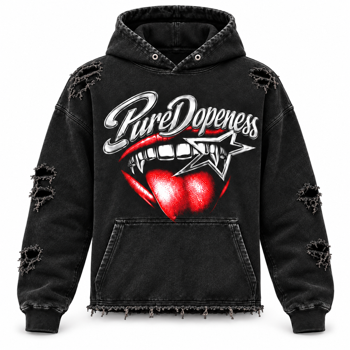 Rockstar Boxy Hoodie